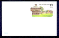 UX169   19c Fort Recovery F-VF Mint Postal Card UX169
