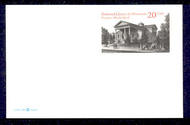 UX303   20c Redwood Library F-VF Mint Postal Card UX303