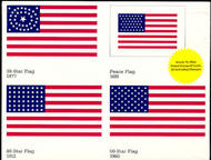 UX317-36 20c Stars  Stripes set of 20 F-VF Mint Postal Cards UX317-36