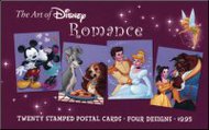UX450-3  24c Disney Romance set of 4 F-VF Mint Postal Cards UX450-3