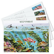 UX587-96 44c Kelp Forest Postal Cards ux587