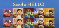 UX622-26 Disney Pixar Send a Hello Set of 5 ux622
