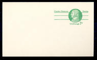 UX 68   7c Thomson F-VF Mint Postal Card ux68