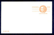 UX 92   (13c) Morris F-VF Mint Postal Card ux92
