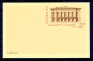 UX 96   13c Music Acad. F-VF Mint Postal Card ux96