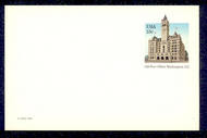 UX 99   13c Old P.O. F-VF Mint Postal Card ux99