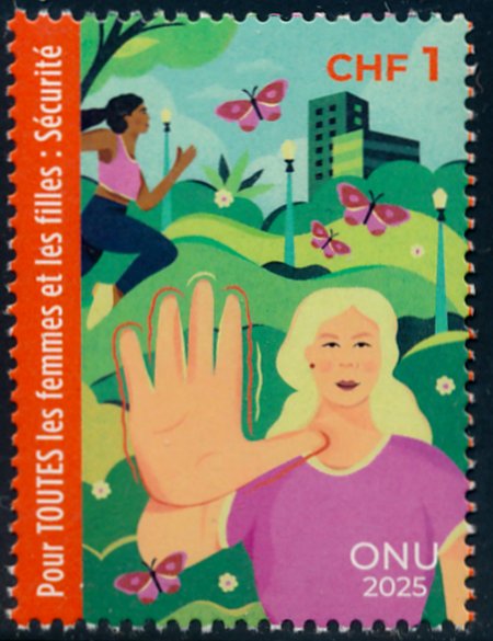 UNG 759  1 Fr  International Women's Day  Mint NH Single ung759nh