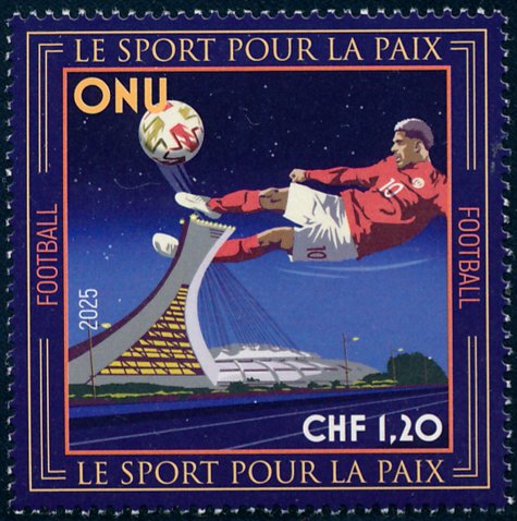 UNG 761  1.20 Fr  International Day of Sport  Mint NH Single ung761nh
