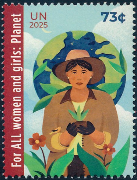 UNNY 1354    .73   International Woman's Day   Mint NH Single unny1354nh