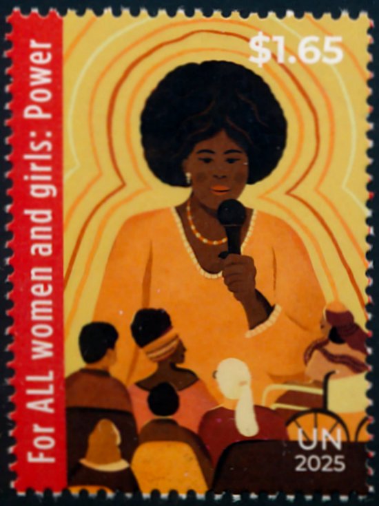 UNNY 1355    1.65   International Woman's Day   Mint NH Single unny1355nh
