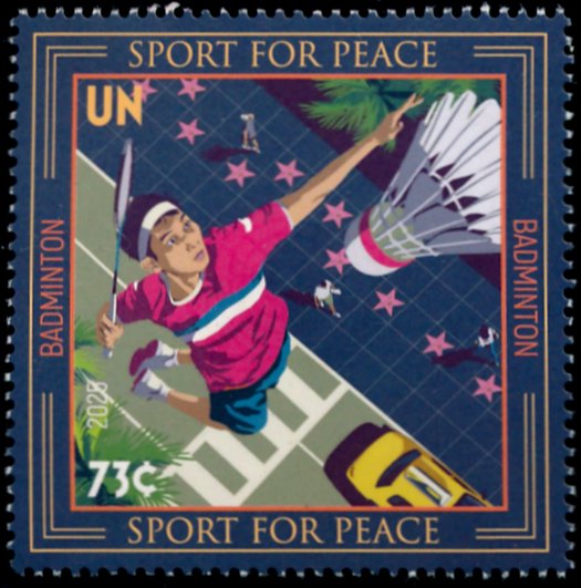UNNY 1356    .73   International Day of Sports   Mint NH Single unny1356nh