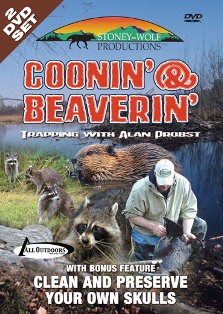 Coonin & Beaverin Trapping with Alan Probst DVD Coonbeaver
