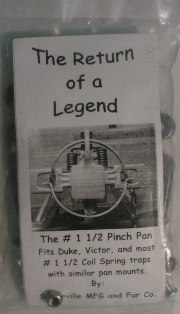 Pinch Pan Trap Part 112PP