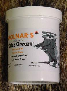 Molnar's Grizz Greaze Paste Bait grizzgreaze