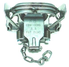 KB Compound 5.5 Laminated 4x4 Coil Spring Trap #kb55lam