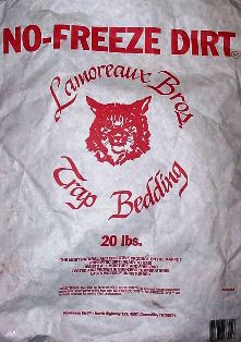 Lamoreaux Bros. NO FREEZE Dirt - 20lb. Trap Bedding nfd2730415