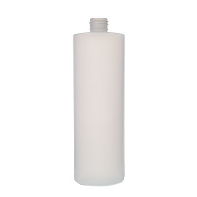 Plastic Cylinder Bottle - Natural #13840017