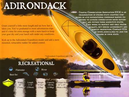 Walden Adirondack 11'6 Kayak #adir42707