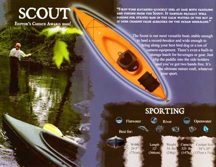 Walden Scout 12' Kayak Scout