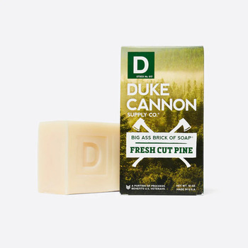 DUKE CANNON BIG ASS BRICK OF SOAP - FRESH CUT PINE #03Pine1
