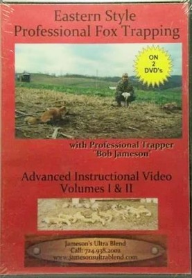 Eastern Style Professional Fox Trapping DVD by Bob Jameson #jamesonvideo
