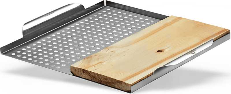 Stainless Steel Multifunctional Topper with Cedar Plank (70026) 70026