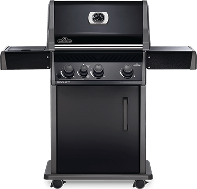 NAPOLEON ROGUE GAS BLACK GRILL WITH SIDE INFRARED BURNER (RXT425SIBK-1) RXT425SIBK-1
