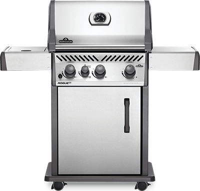 NAPOLEON ROGUE GAS STAINLESS STEEL GRILL WITH SIDE INFRARED BURNER (RXT425SIB-1) RXT425SIB-1