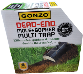 GONZO Dead-End Mole Trap #005001