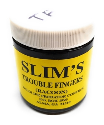 Slim's Trouble Fingers Raccoon Lure - 4oz #SRB4