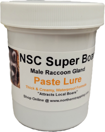 Super Boar  Male Raccoon Gland Paste Lure - 4oz. #NSCSB4
