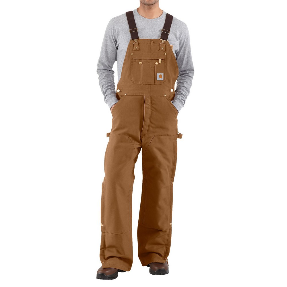 Carhartt Loose Fit Duck Insulated Bib Overall