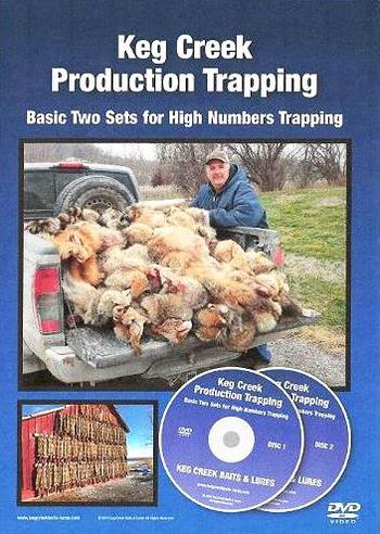 Keg Creek Production Trapping DVD 2-Disc Set #kegcrk2015