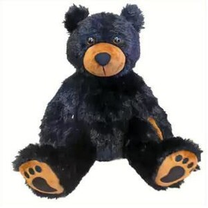 Stuffed Animal House 15" Sitting Black Bear BSB-11