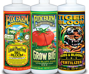 FoxFarm Soil Formula Nutrients Trio, 3 qts FX14049