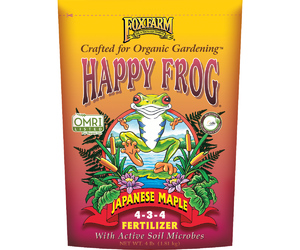 FoxFarm Happy Frog Japanese Maple Fertilizer, 4 lb bag FX14660