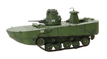 Dragon Armor 1/72 Scale WWII Japanese Ka-Mi with Floating Pontoon Tank 60609 #60609