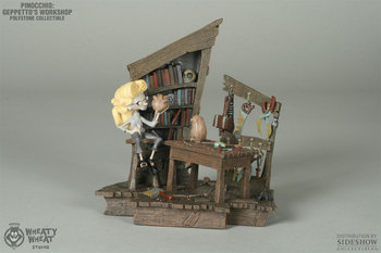 Gris Grimly's Pinocchio Geppetto's Workshop (Color Version) 7'' Collectible  #DKE-05