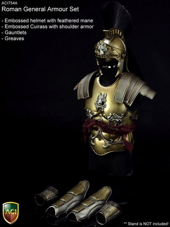 ACI 1/6 Scale Roman General Armor Set for 12" Action Figure ACI754A #ACI754A