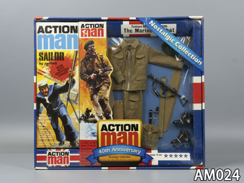 Action Man 40th Anniversary Nostalgic British Royal Marine Combat 12" AM024 New #AM024
