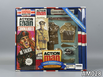 Action Man 40th Anniversary Nostalgic Collection 12" British Army Officer AM028 #AM028