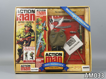 Action Man 40th Anniversary Nostalgic 12" Infantry Supply Weapons AM033 #AM033