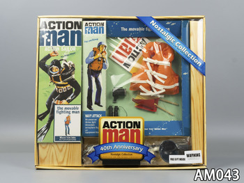 Action Man 40th Anniversary Nostalgic Collection 12" Navy Attack AM043 #AM043