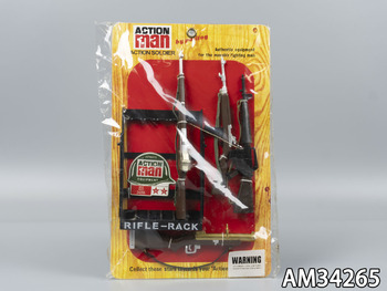 Hasbro 2007 Action Man Rifle Rack Equipment for 12" Figures AM34265 New #AM34265