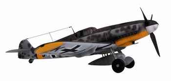 BBI Elite Force 1/18 Scale WWII German Luftwaffe BF-109 Black Devil 003771  #003771