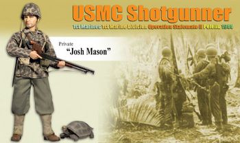 1/6 "Josh Mason" (Private) - USMC Shotgunner 1st Marines, 1st Marine Division, Peleliu 1944 #70764