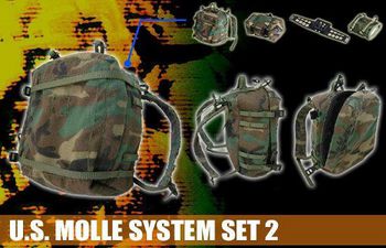 Dragon Modern US 1/6 scale Molle System Set 2 for 12" Action Figures 71149 #71149