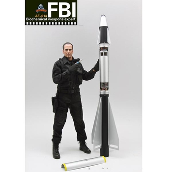Art Figures 1/6 Scale 12" FBI Biochemical Weapons Expert Action Figure AF-014 #AF-014