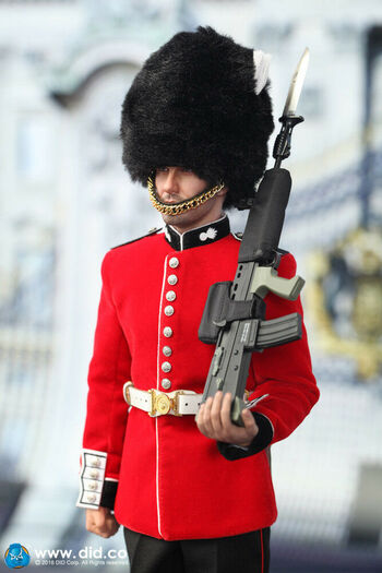 DID 80134B 1/6th Scale British Infantry Guard Action Figure INSTOCK 