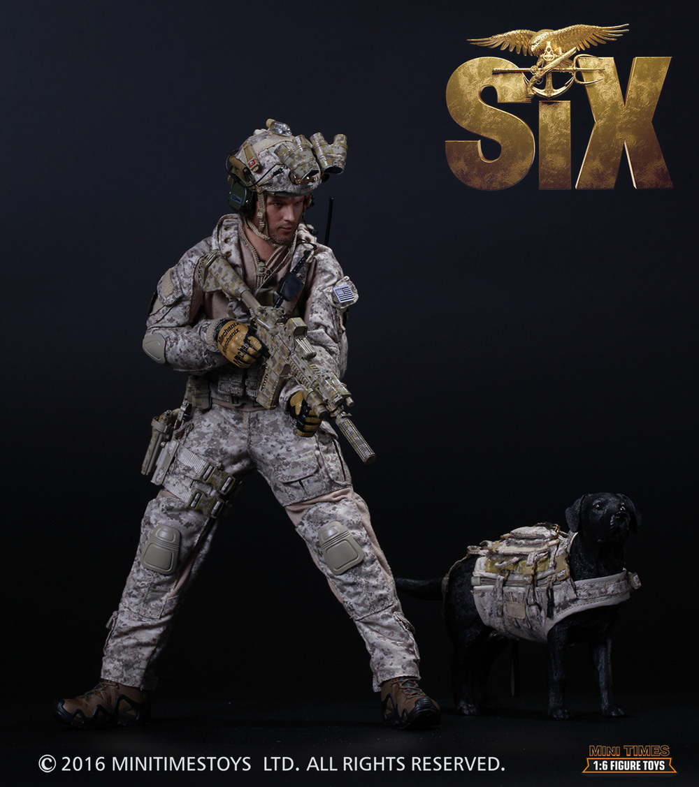 Minitimes fusil Set US Navy Seal Team Six ours 1//6 Action Figure Jouet DAM DID
